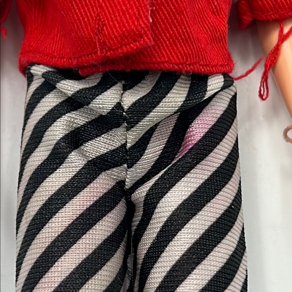 Barbie Doll with Red Jacket and Striped Pants - Picture 9 of 13